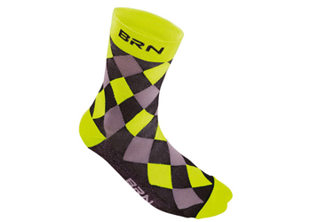 brn bike wear Calzini a scacchi